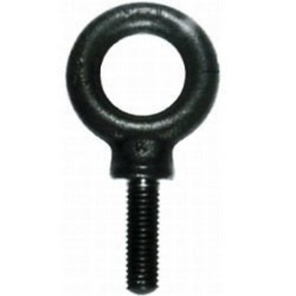 Actek Eye Bolt 7/16"-14, 1-3/8 in Shank, 1-3/32 in ID, Steel 41407